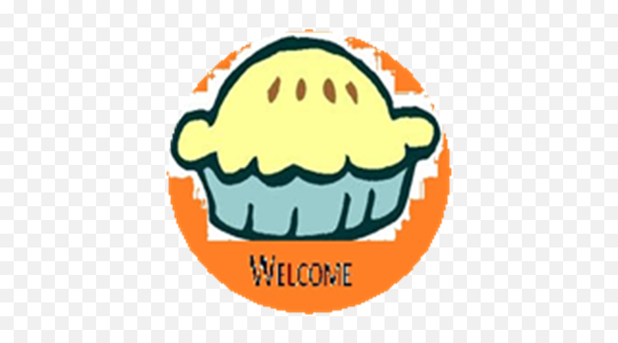 Welcome And Enjoy Piebadge - Roblox Clip Art Emoji,Pie Emoticon