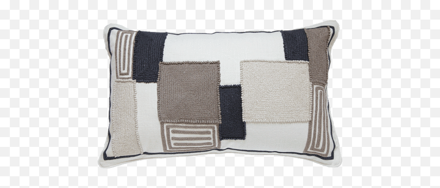 Gridlock Decorative Pillow Sarita Handa Exports Exporter - Cushion Emoji,100 Emoji Pillow
