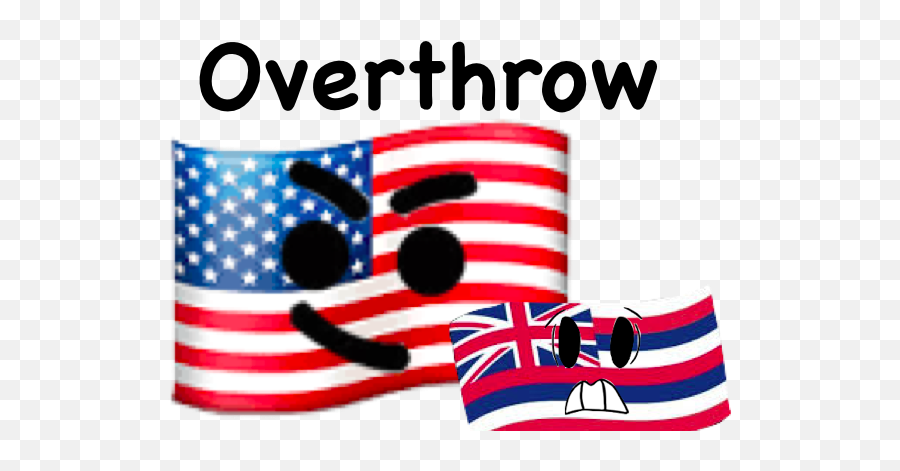 What Does It Mean - Parallel Emoji,Hawaii Flag Emoji