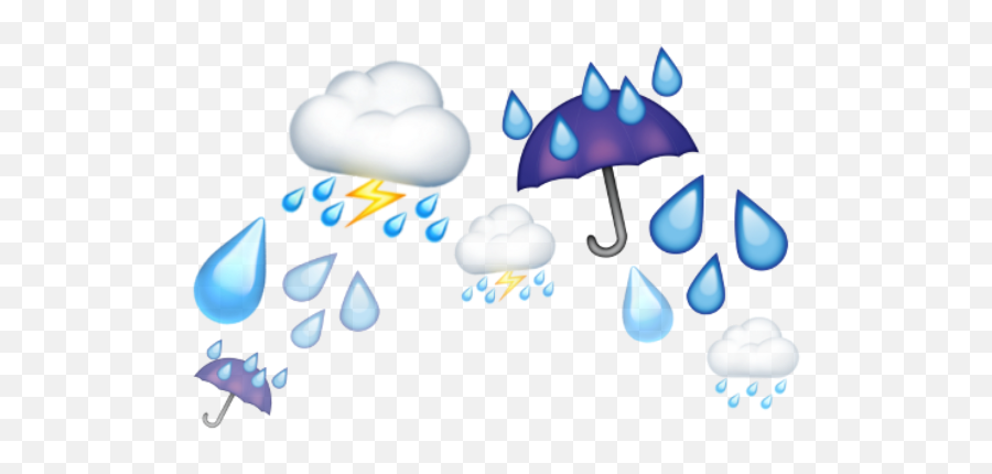 Freetoedit Emoji,Rain Emoji