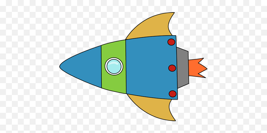 Space Clipart Free Download On Clipartmag - Blue Yellow And Green Rocket Emoji,Flag And Rocket Ship Emoji
