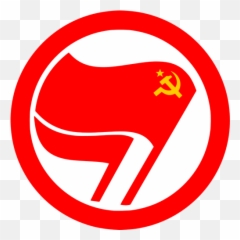 Antifaschistische Kommunistischen Roten Aktionssymbol - Fascist Communist Emoji