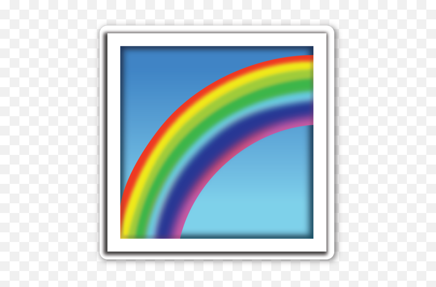 Rainbow - Emoji Arco Iris Png,Rainbow Emoji Png