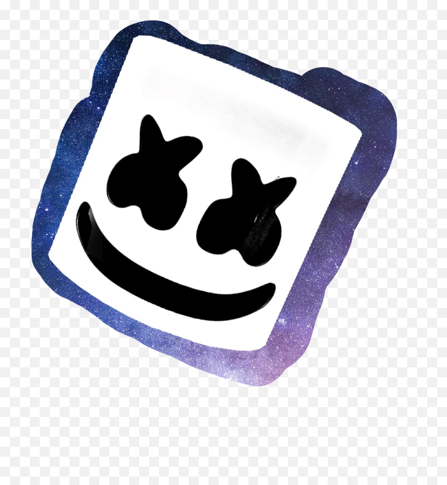 Freetoedit Marshmello Galaxy - Qr Code Marshmello Mii Emoji,Marshmello Emoji