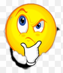 Trending - Ask A Question Emoji,Thunking Emoji