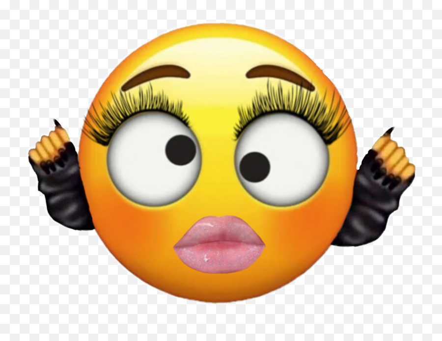 Haha I Was Super Sticker By Silly Goose - Period Emoji With Lashes,Silly Emojis