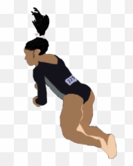 Simonebiles Simone Biles Sticker By Blessivfam7 - For Running Emoji,Kneeling Emoji