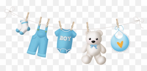 Laundry Clipart Clothes Line Laundry - Baby Shower De Niño Dibujos Emoji,Boy Emoji Outfit