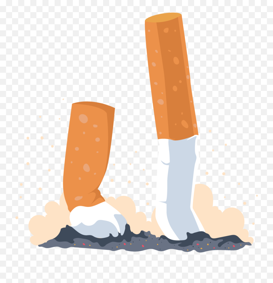 Cigarette Clipart Tobacco Product - Cigarette Illustration Dirty Emoji,Cig Emoji