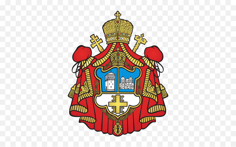 Coat Of Arms Of The Serbian Orthodox Church - Srpska Pravoslavna Crkva Grb Emoji,Serbian Flag Emoji