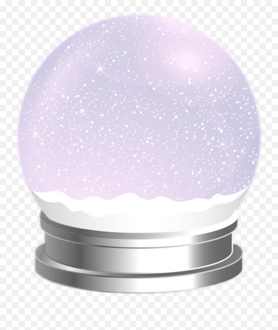 Snowglobe Snow Globe Cute Beautiful - Dot Emoji,Snow Globe And Cookie Emoji