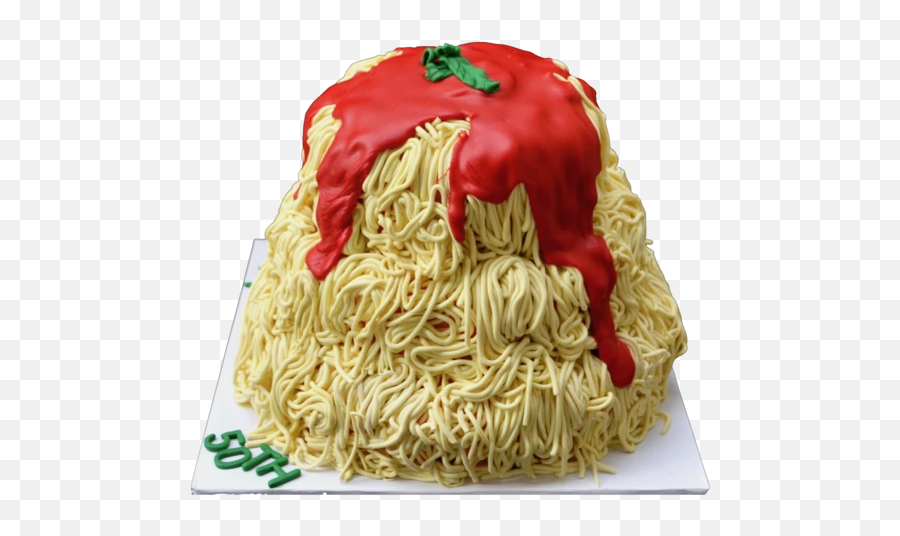 Spaghetti Cake - Spaghetti Birthday Cake Emoji,Spaghetti Emoji
