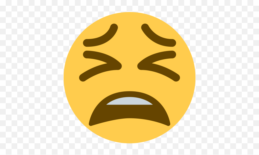 Sad Emoji Face Png Picture - Disgust Emoji,Miserable Emoji