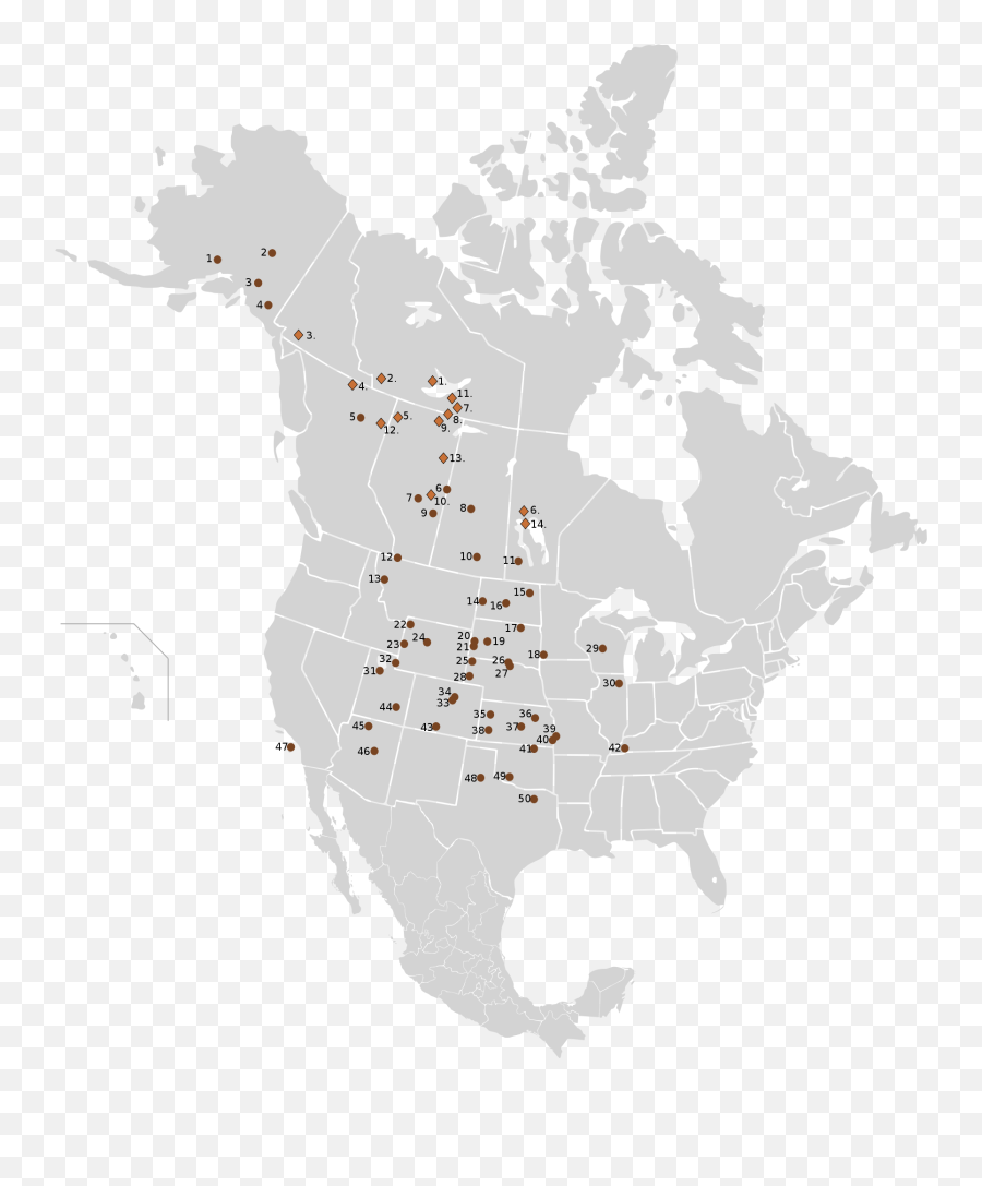 Bison Bison 2003 Map - Appalachian Temperate Rainforest Location Emoji,Hot Springs Emoji