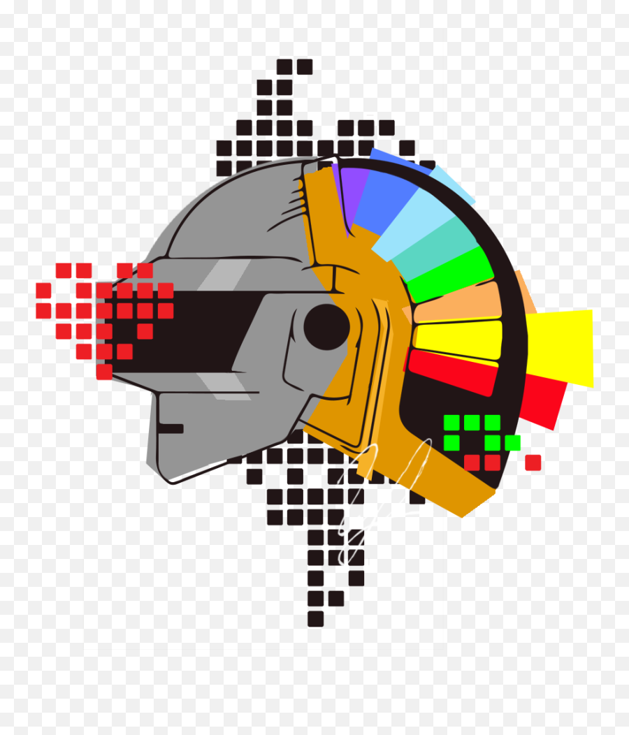 Download Daft Punk Transparent Picture - Cool Png Emoji,Daft Punk Emoji