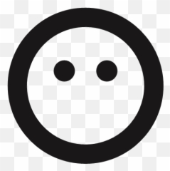 Emojis Emoticon Emoticons Sealed Lips Stare Thick Lines Icon
