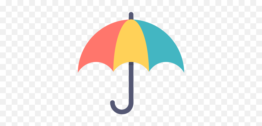 Rain And Sun Clipart Transparent - Transparent Background Umbrella Clipart Emoji,Umbrella Sun Emoji
