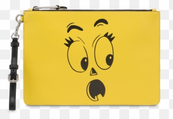 Pumpkin Faces Clutch - Coin Purse Emoji