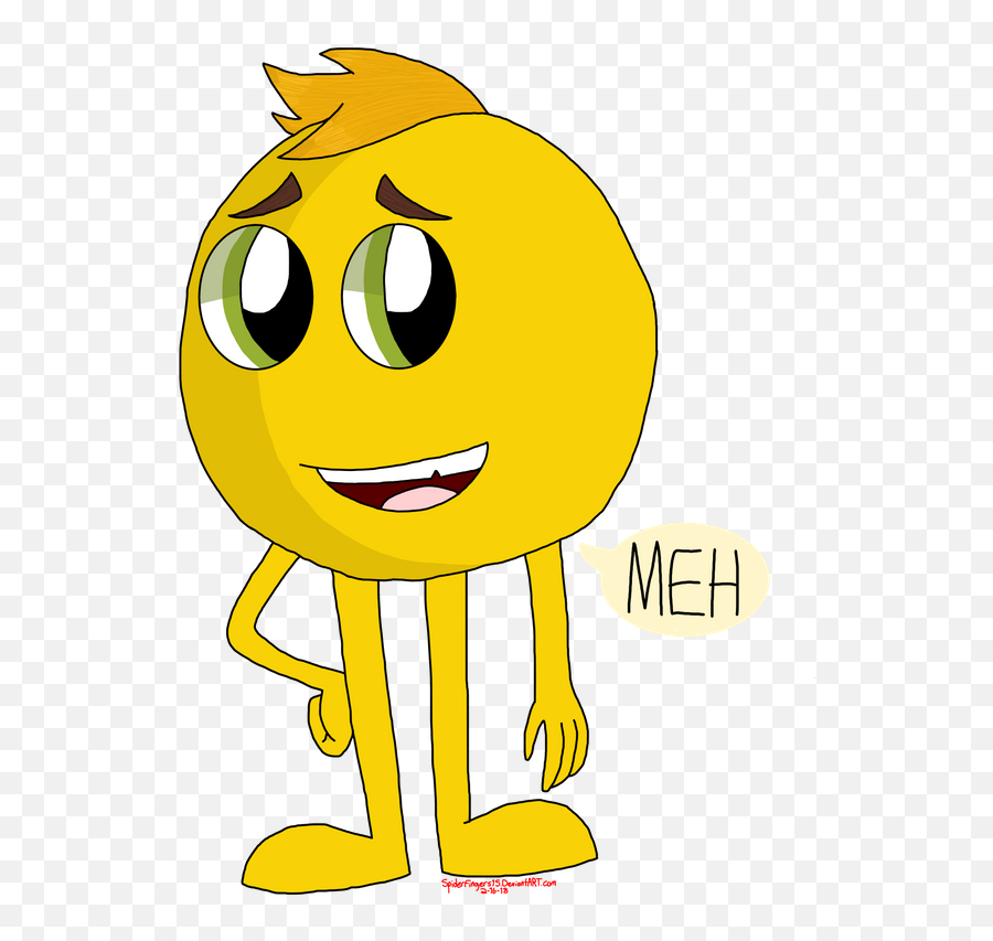 Meh Emoji - Smiley,Emoji Meh
