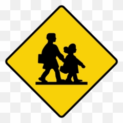 Road Sign Ab - Señales De Transito Despacio Escuela Emoji