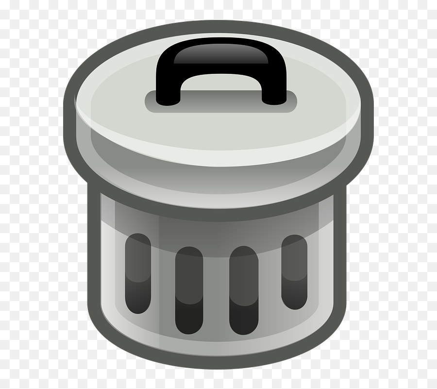 Free Dustbin Garbage Images - Trash Can Clip Art Emoji,Emoji Rice With Black Square