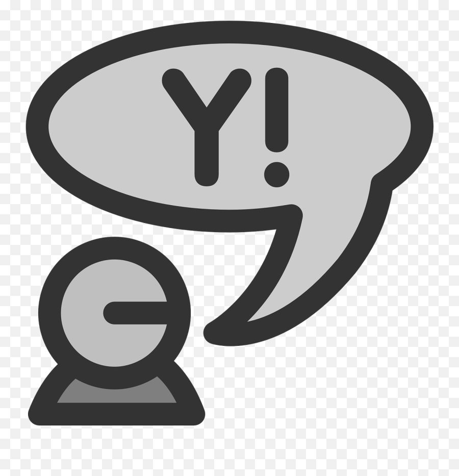 Yahoo Icon Symbol Free Vector Graphics - Instant Messaging Drawing Emoji,Internet Emoji Symbols