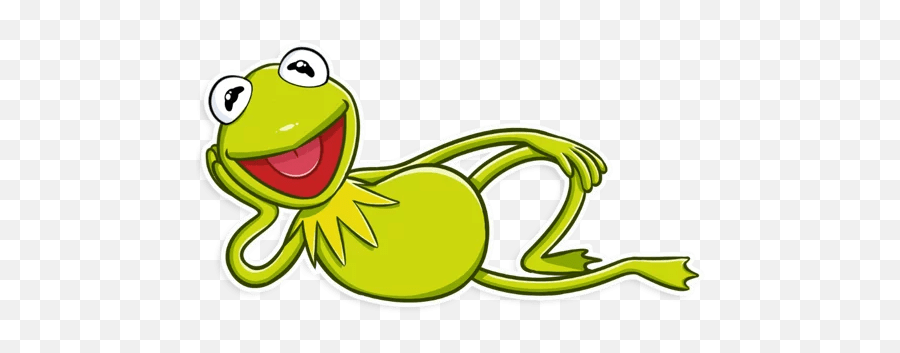 Kermit The Frog Sticker Telegram Tree - Frog Sticker Emoji,Kermit Emoticon