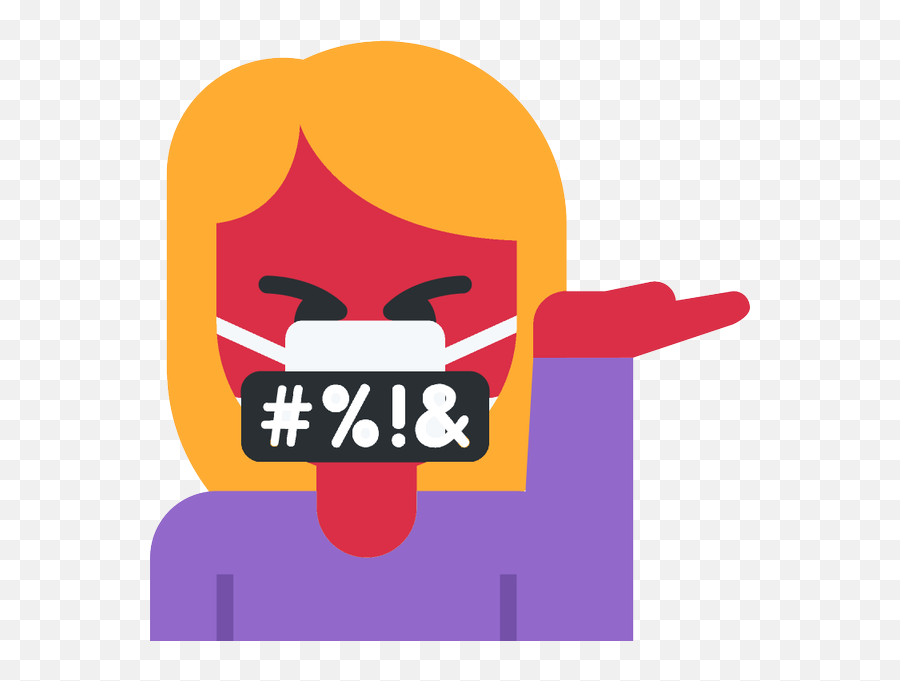 Emoji Face Mashup Bot On Twitter Person Tipping Hand - Emblem,Emoji Symbols