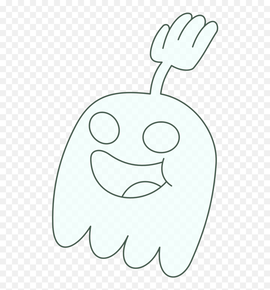 Another Happy High Five Ghost By Kol98 - Hi Five Ghost Mordecai Emoji,Hi Five Emoji