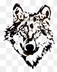 Wolves Clipart Face Wolves Face - Wolf Face Logo Design Emoji,Werewolf Emoji