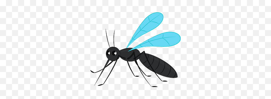 Mosquito In Love Clipart Free Download Creazilla - Mosquito Clipart Emoji,Mosquito Emoji