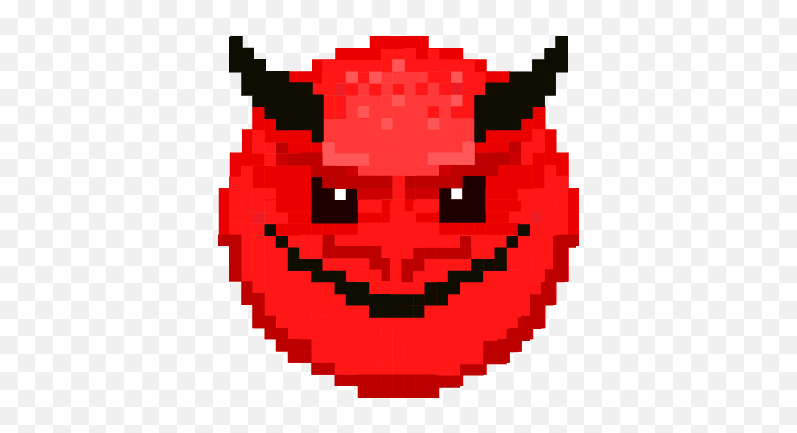 Pixel Art Emoji By Forbis Sro - Doom Soul Sphere,Thinking Emoji Pixel Art
