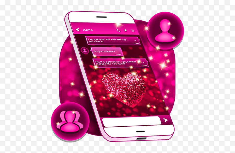 Glitter Sms Themes For Girls 12 Download Android Apk Aptoide - Smartphone Emoji,Emoji Backgrounds For Girls