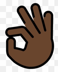 Ok Hand Emoji Clipart -