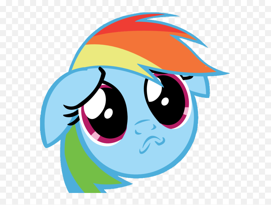 Pinkie Pie Rarity Gif Applejack Rainbow Dash - Black And Rainbow Dash Cry Face Emoji,Puppy Eyes Emoji