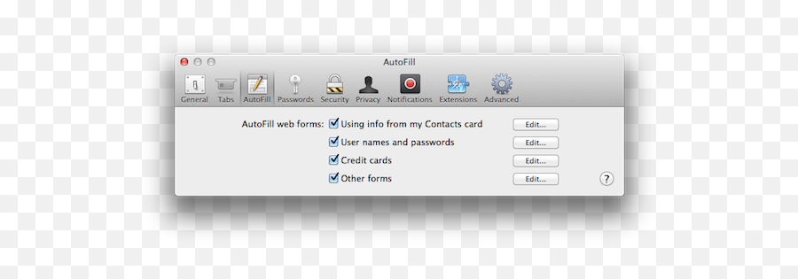 How To Remove Credit Card Info From Icloud Keychain - Safari Security Tab Emoji,Credit Card Emoji