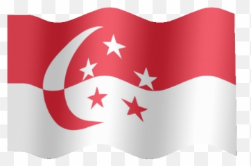 Latest Project - LowGif Singapore Flag Waving Emoji