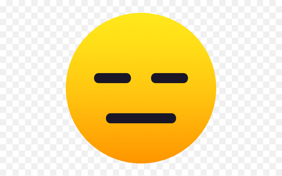 Expressionless Face People Gif - Expressionless Emoji,Emoji Blank Face