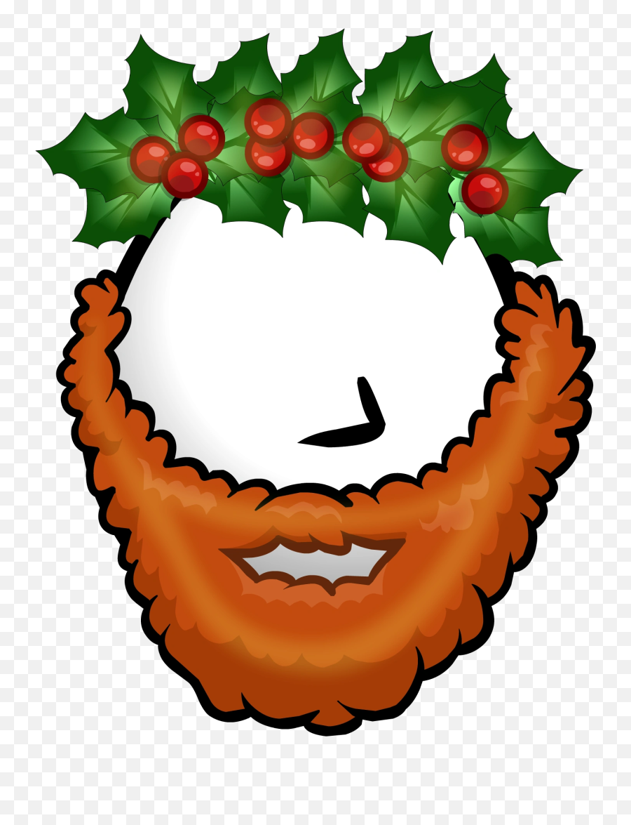 The Burly Beard - American Holly Emoji,Beard Emoticon
