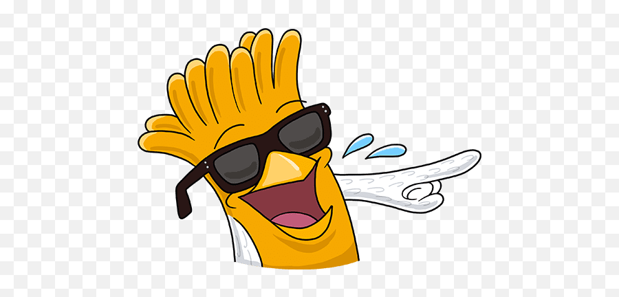 Vk Sticker 22 From Collection Chicken Fries Download For Free - Happy Emoji,Chicken Fries Emojis