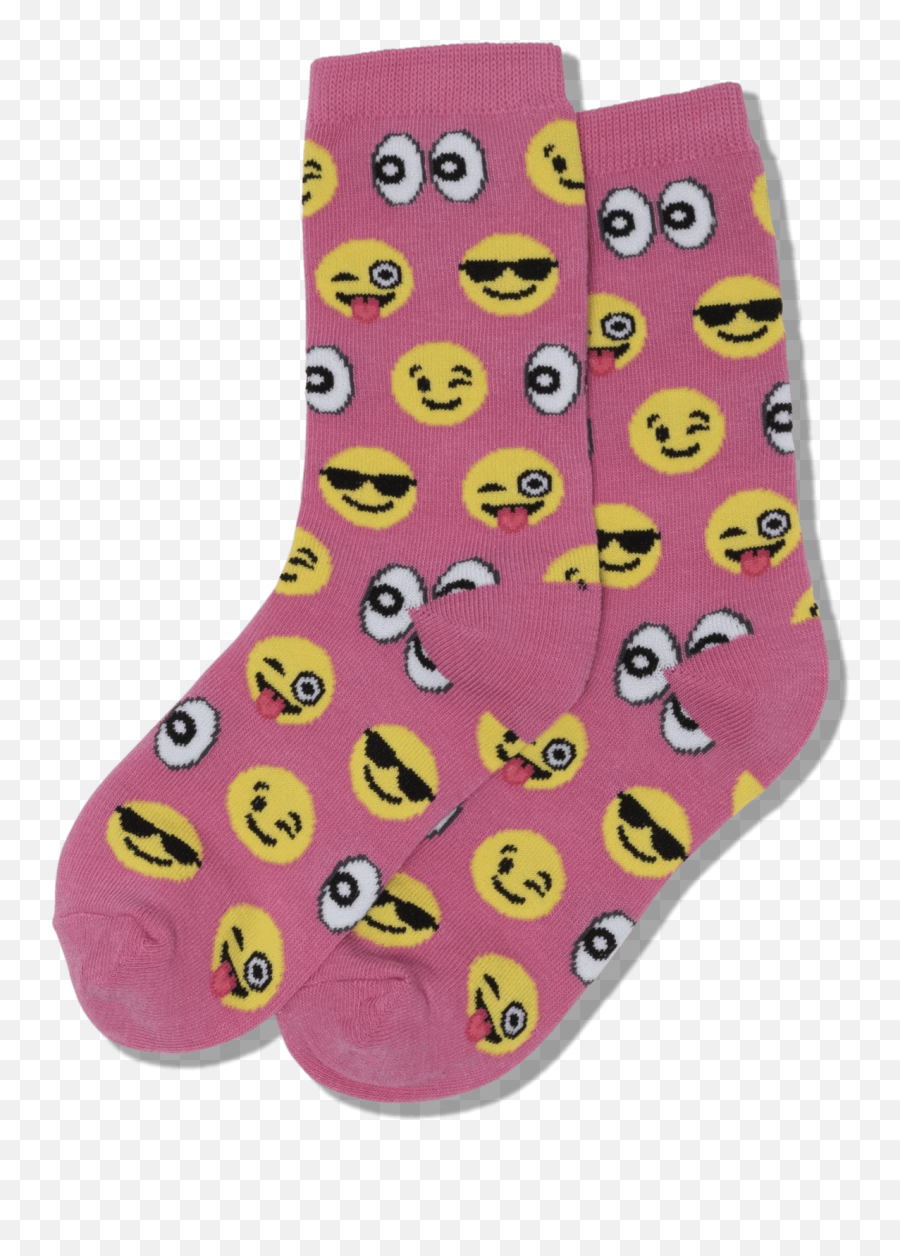 Kids Emoji Crew Socks - Sock,Peanut Butter Emoji