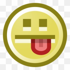 Free Tongue Face Emoticon Download Clip Art - Smiley Emoji