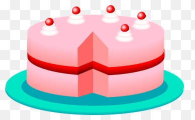Cake Dessert Pink - Cake Clip Art Emoji,Emoji Ice Cream Cake