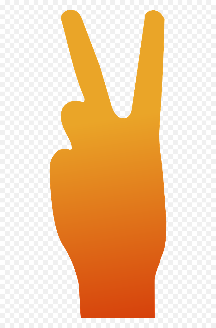 Peace Gesture Fingers Hand Free Vector - Gesto De Paz Png Emoji,Two Fingers Emoji