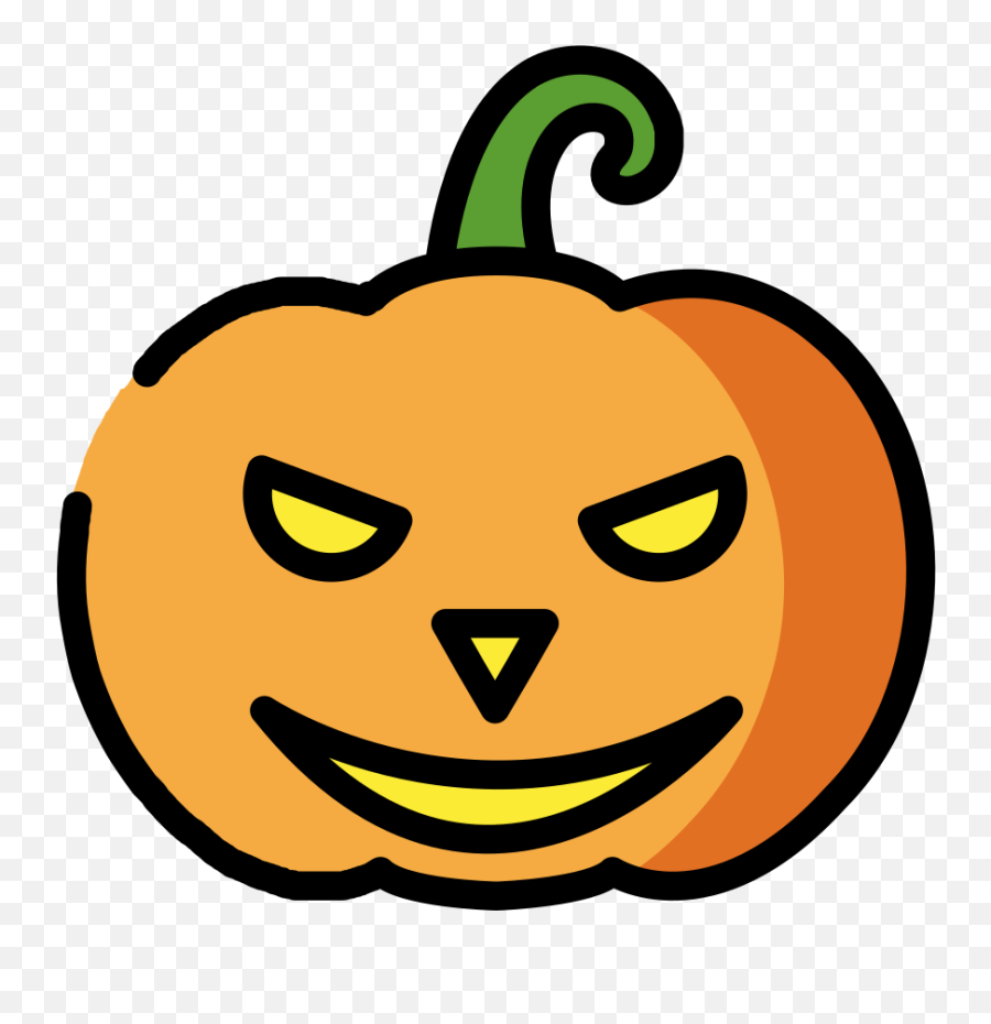 Openmoji - Clip Art Emoji,Emoji Pumpkin