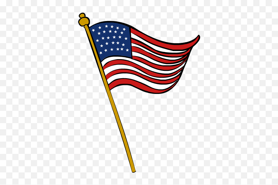 Veterans Day Flag Clip Art 3 - Transparent Background Flag Clipart Emoji,Veteran Emoji