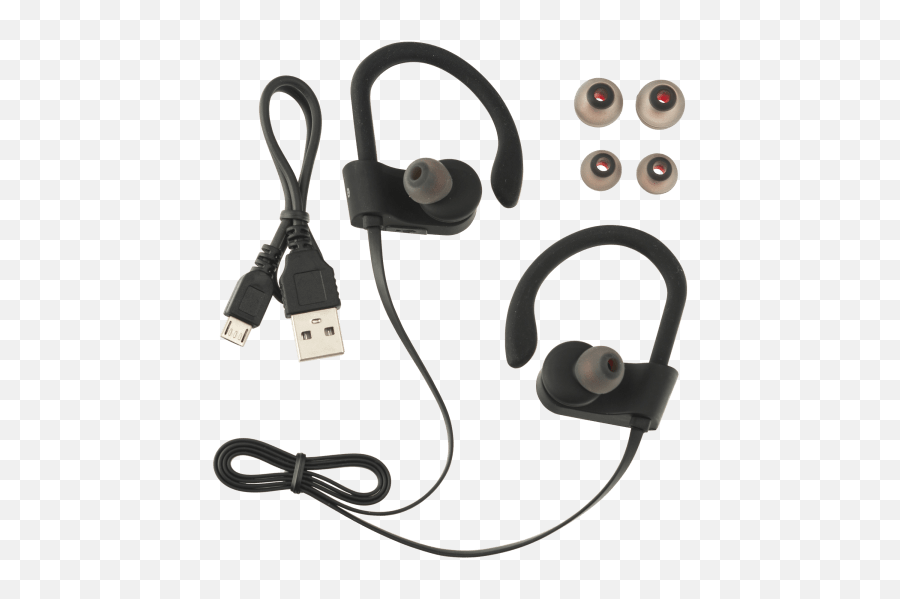 Elevate Premium Bluetooth Stereo Earbuds - Headphones Emoji,Low Battery Emoji
