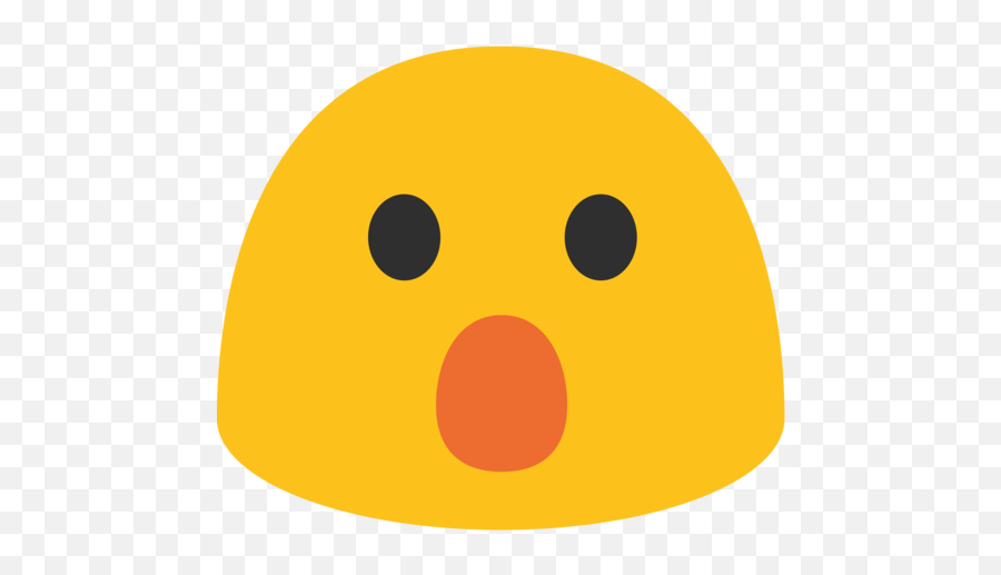 Visage Avec Bouche Ouverte Emoji - Emoji Con La Boca Abierta,Nom Emoji