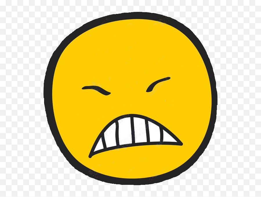 Irked - Frustrated Face Clipart Emoji,Blood Type B Emoji