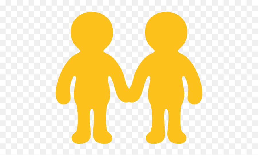 Two Men Holding Hands Emoji For Facebook Email Sms - Emoji Couple Holding Hands,Gay Emojis For Android